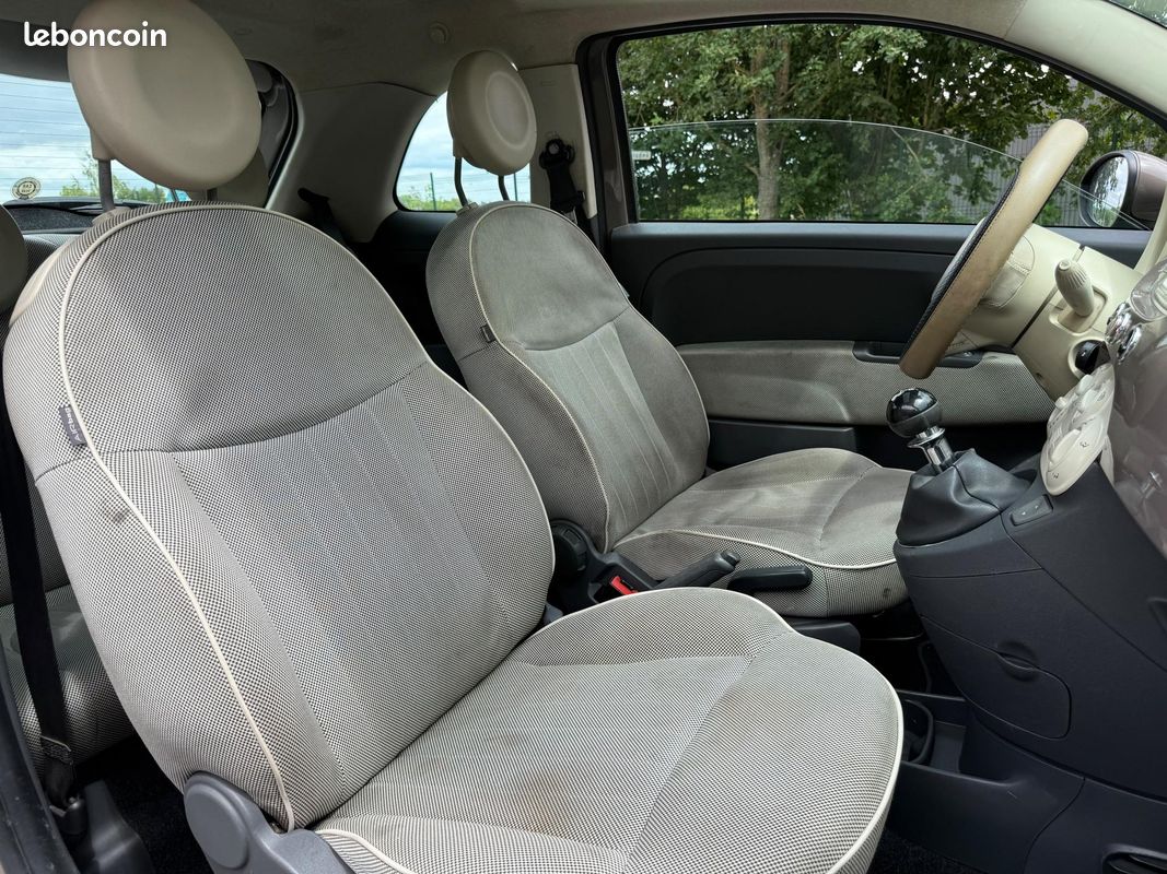 Fiat fiat 500 1.3 multijet 70 - toit ouvrant - garantie 6 mois - paiement en 3x (image 13)