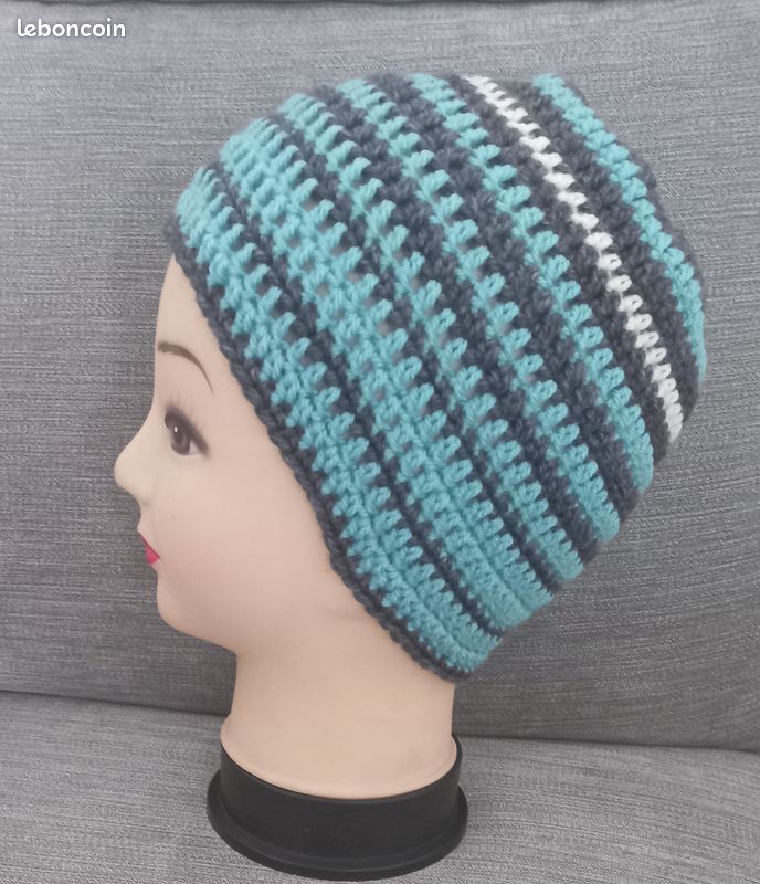 Le plus facile Modèle de bonnet au crochet | Mery Crochet