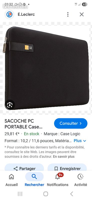 Housse Ordinateur portable Accessoires informatique