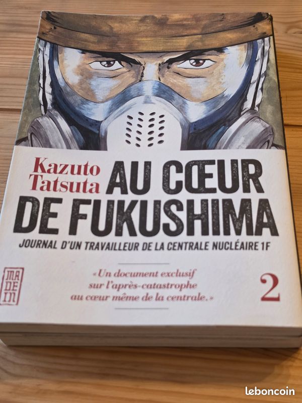 Manga " Au coeur de fukishima " 3 tomes (image 4)