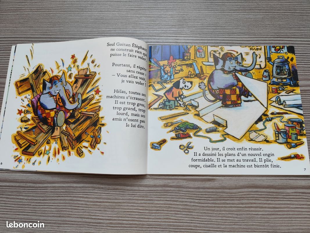 Livre l'éléphant volant (image 2)