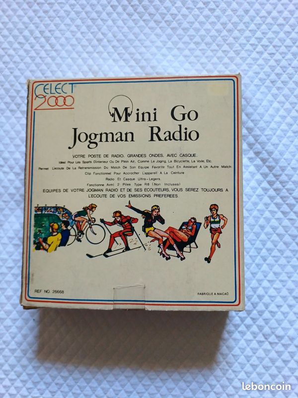 JOGMAN RADIO PORTABLE Vintage année 1970/80 (image 1)