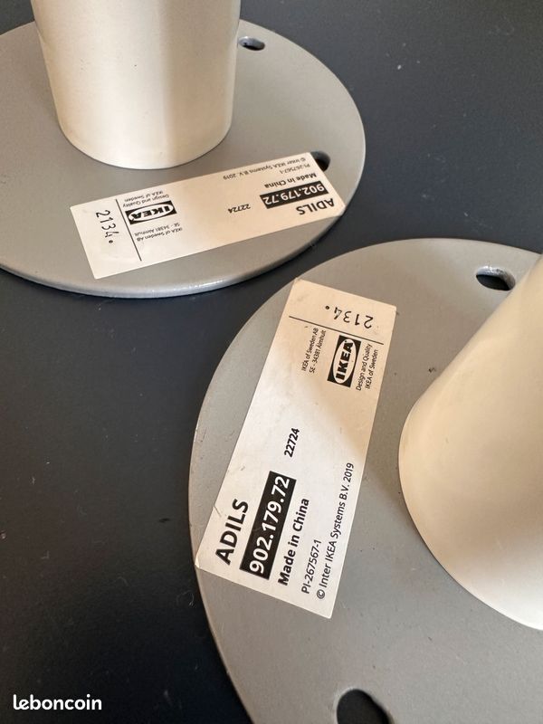Pieds de table x4 ADILS IKEA (image 4)