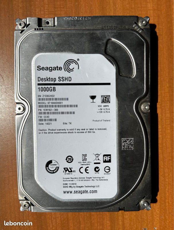 Disque dur seagate sshd neuf d'occasion - Accessoires informatique