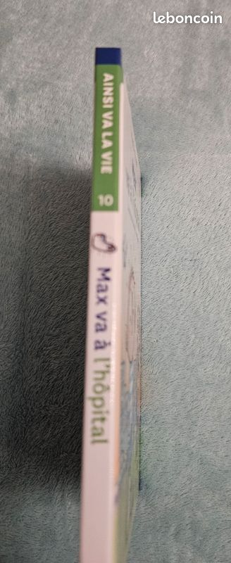Livre Max va à l'hôpital Tome 10 NEUF Jamais lu (image 3)