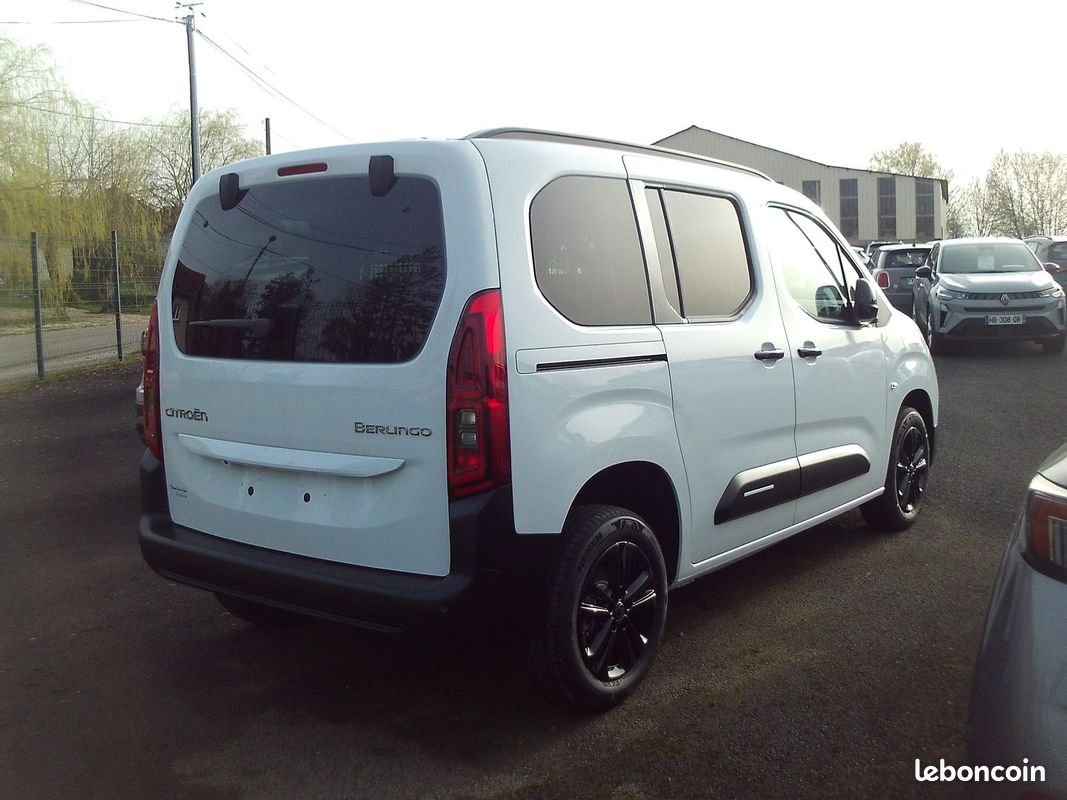 Citroen BERLINGO 1.5 BLUE HDI 130CH CABINE APPROFONDIE M PLUS EAT8 BOITE AUTO 5 PLACES (image 3)