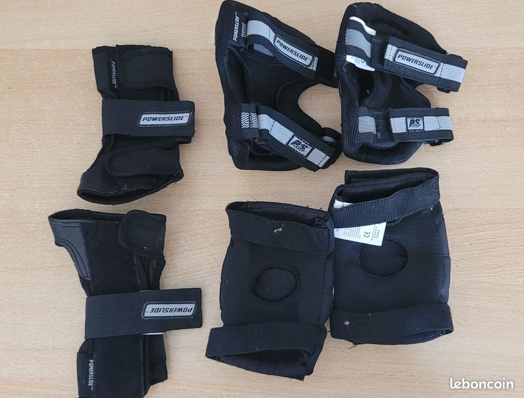 Ensemble de protections rollers/ skate Powerslide Taille XS (image 2)