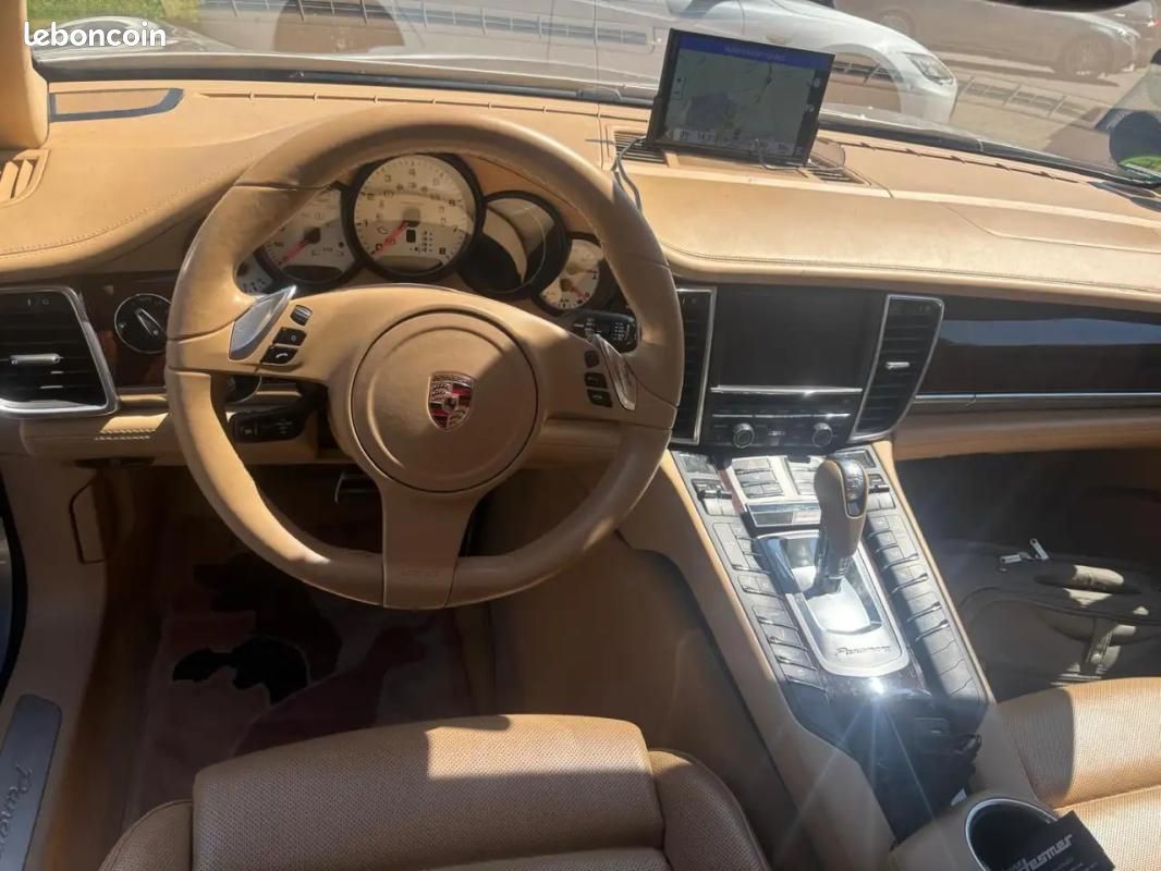 Porsche Panamera 4 S 400 CH BVA - HAYON ARRIÈRE ÉLECTRIQUE SELLERIE CUIR VOLANT EN (image 7)