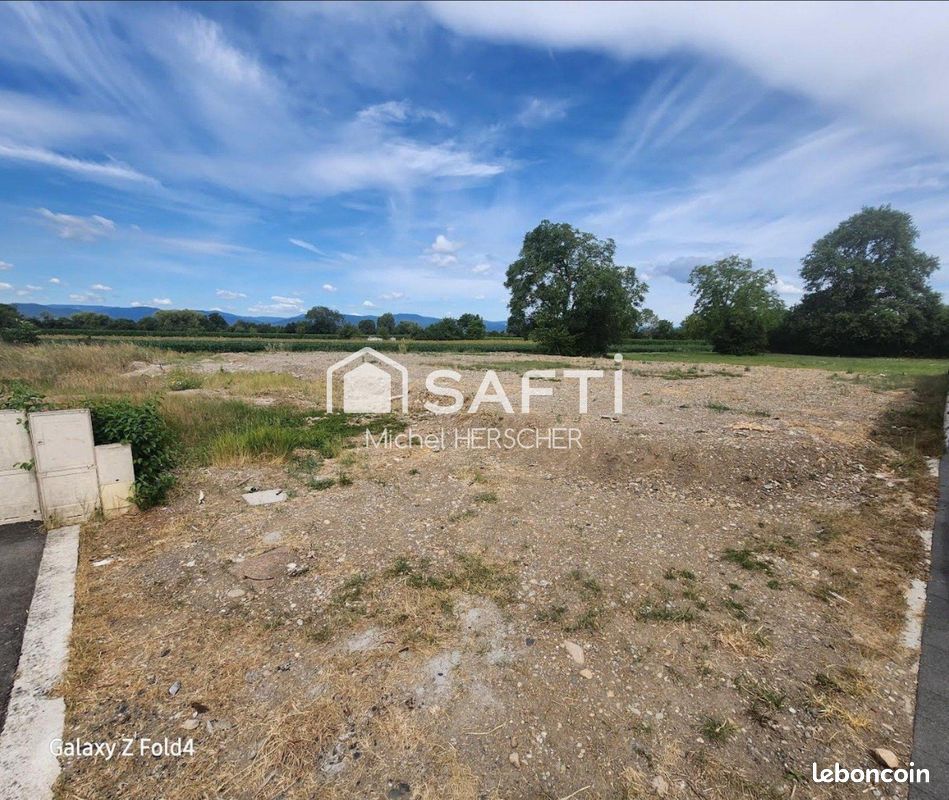 Terrain 700 m² PORTE DU RIED (image 2)