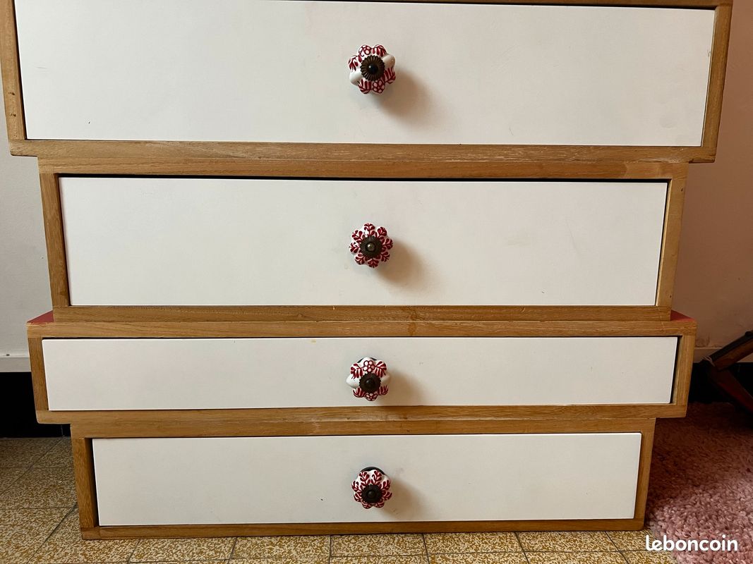Chiffonier / semainier scandinave bois (image 10)