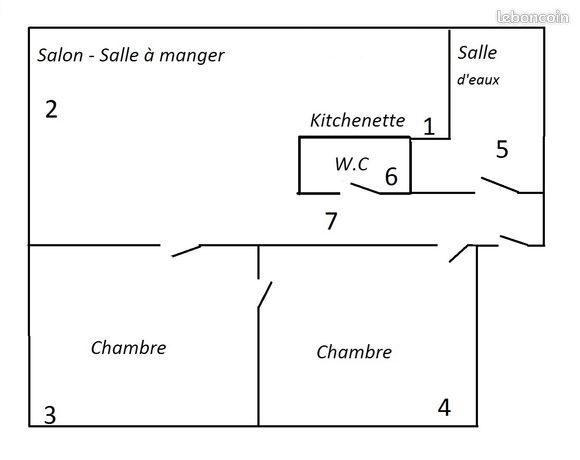 Appartement F3 Saulcy /Meurthe