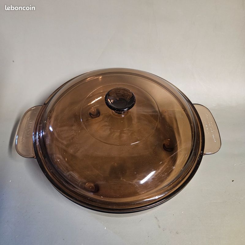 Cocotte vision corning france / plat brunisseur / 20 cm (image 2)