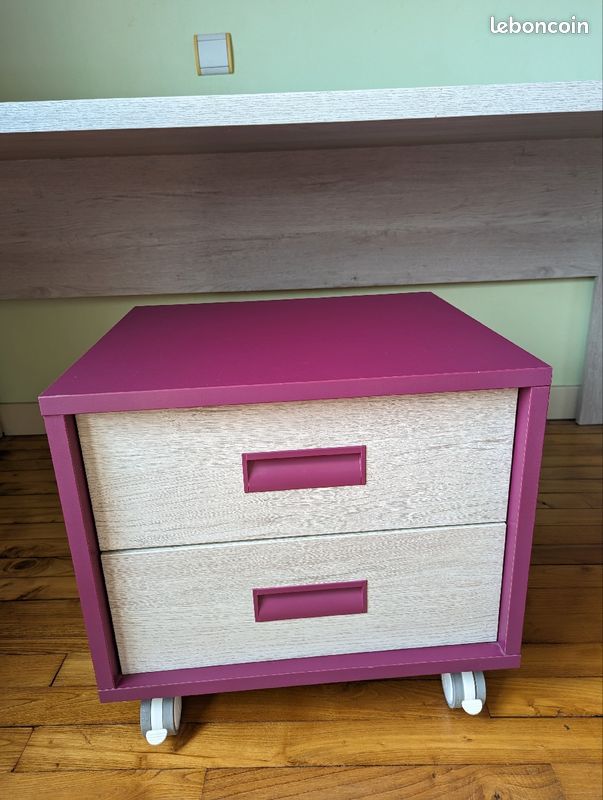Lit en hauteur avec bureau (image 5)