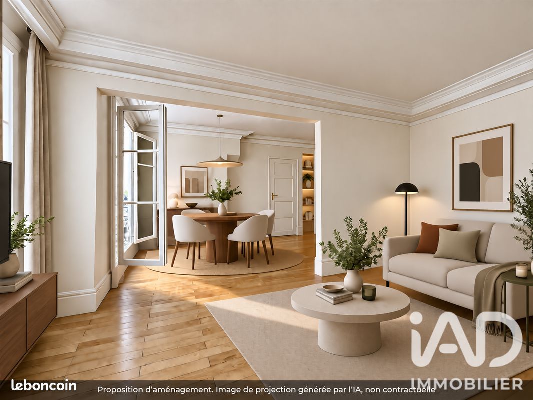 Appartement 2 pièces 56 m² · à Paris · 56 m² · 639 000 €