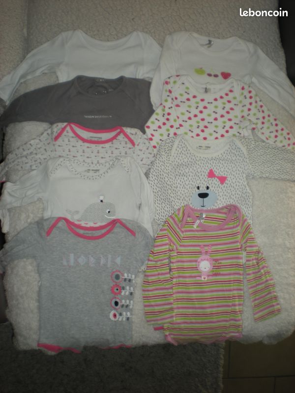 Bodys fille T 18 mois (image 1)