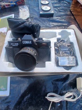 Vieux Appareil Photo Comax – Pour Pièces Ou Déco Vintage