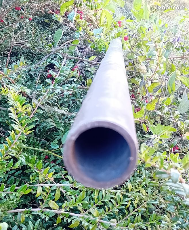 Tube galvanisé 2,96 m de long (image 1)