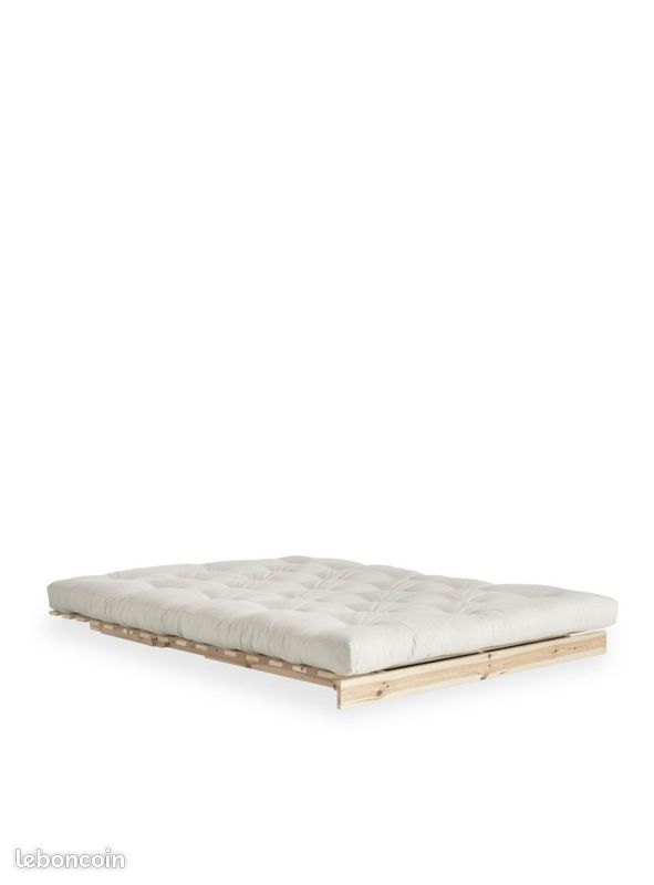 Canapé convertible futon La Redoute écru (image 4)