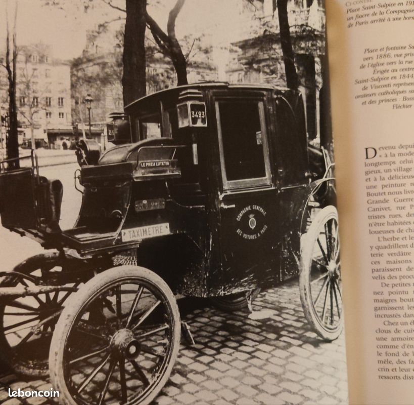 Livre "PARIS AU TEMPS DES FIACRES" (image 13)