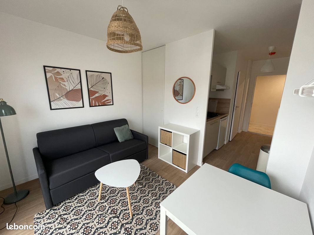 Appartement 1 pièce 18 m² · à Nantes · 18,3 m² · 595 €/mois