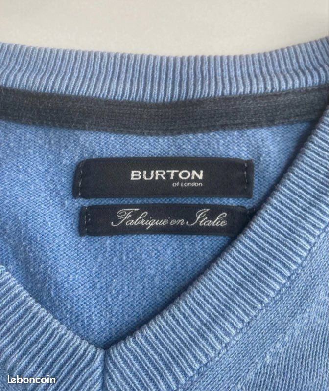 Pull Homme Burton M Vêtements