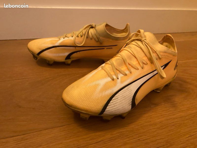 Chaussure de foot puma 39 jaunes Sport Plein air