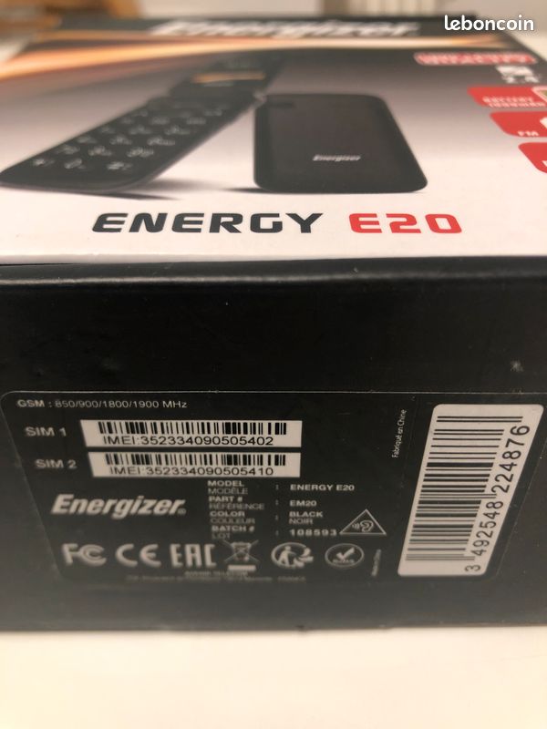 Téléphone Energiser (image 4)