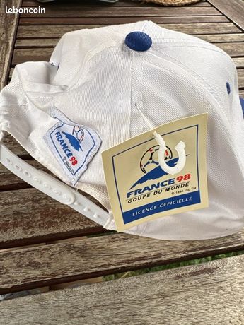 Casquette vintage France 98 neuf : Homme - 27/02/2024