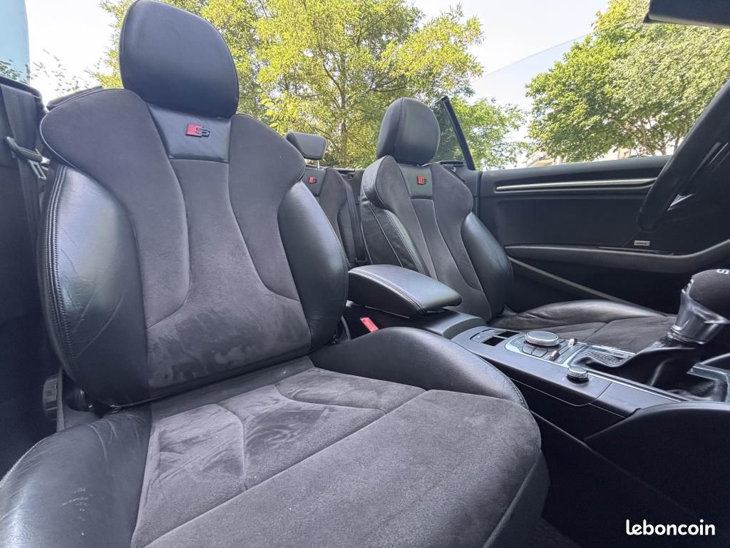 AUDI A3 Cabriolet 2.0 TDI - 150 - BV S-Tronic 8V CABRIOLET S Line (image 37)
