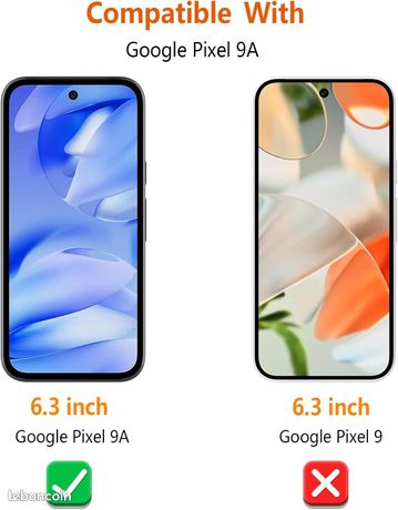Coque Silicone Fine + Film écran Pour Google Pixel 9a 5G - Marque Htdmobiles - Neuf Sous Blister