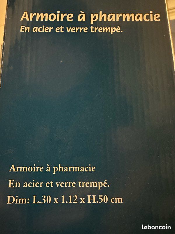 Armoire à pharmacie NEUVE (image 2)