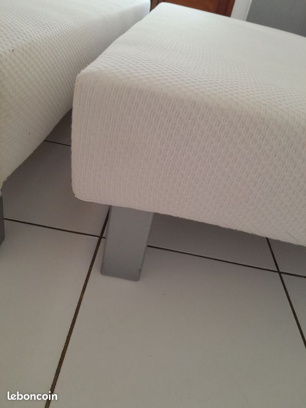 Sommier tapissier 2X90X200 cm (image 3)