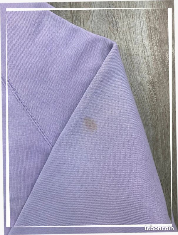 Hoodie/ Pull/ Sweat à capuche violet logo brodé Carhartt sur la manche #A22 - Taille XS (image 10)