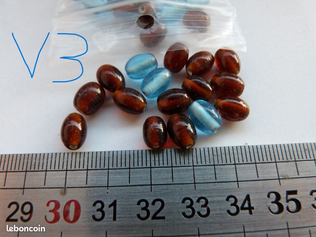 Lot De 20 Boutons En Bois Ovales Faits Main - Taille 24x12 Mm