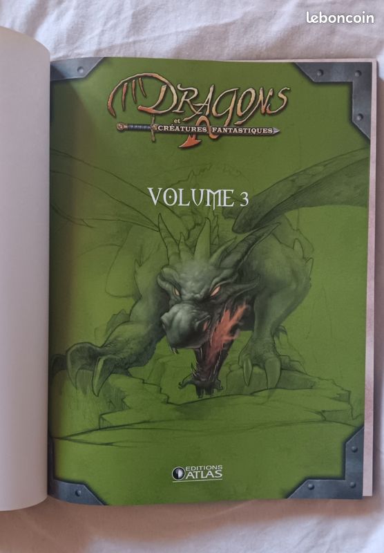 DRAGONS et créatures fantastiques 3 Éditions Atlas (image 2)