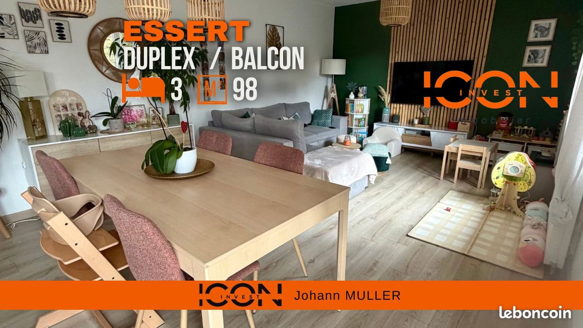 Appartement 5 pièces 98 m² · à Essert · 98 m² · 149 900 €