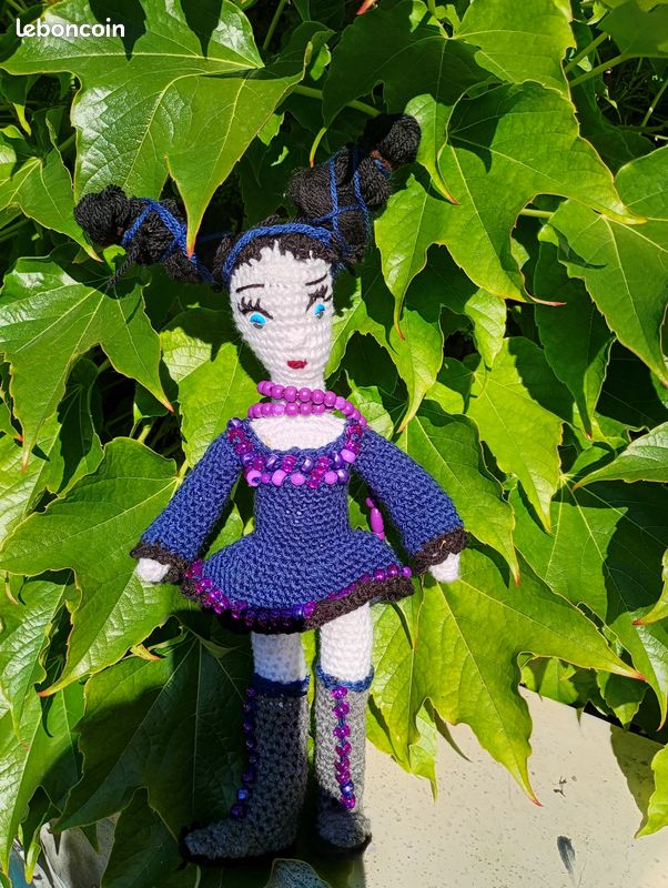 Poupée crochet exclusivement avec l'histoir AlenaSalich des poupées avec histoire (image 7)