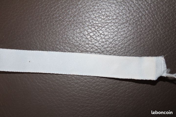 0.10 cts le mètre - Méga bobine de 202 mètres de ruban blanc (image 7)
