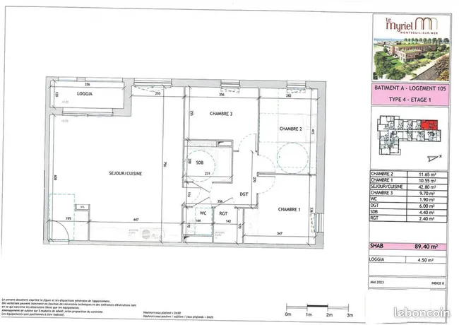 Annonce vente Appartement montreuil-sur-mer
