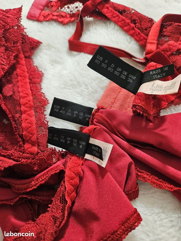 Ensemble Lingerie Marie Jo Salvador - Soutien-gorge 90B Et Culotte 38 - Neuf Avec étiquettes