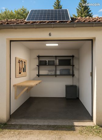 Box sécurisé à louer – Idéal pour stockage/Atelier
