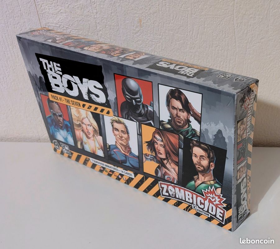 Zombicide Extension : The Boys Pack #1 - The Seven - Neuf Scellé (image 2)