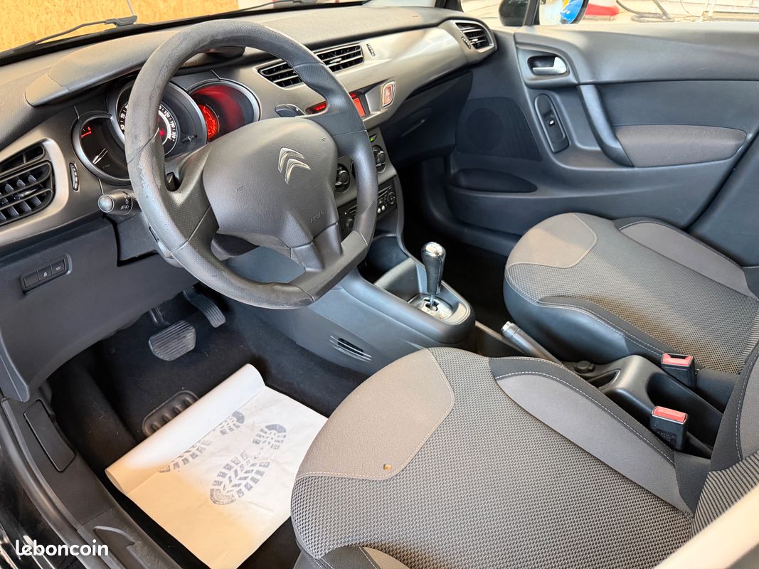 Citroen c3 ii phase 2 1.4 hdi 70ch 3cv confort bmp5 bva boite automatique (image 3)