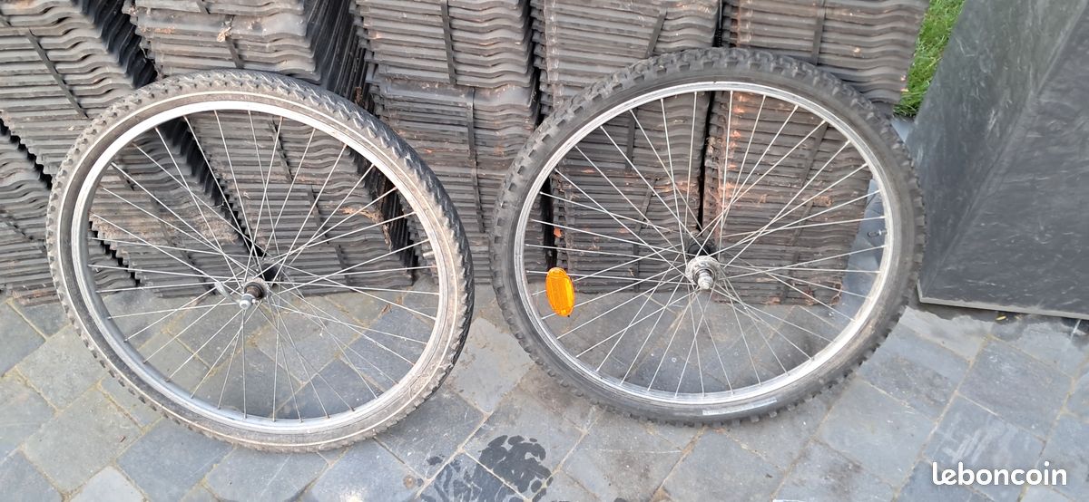 Roue arrière 26 moyeu Nexus 3 pour Roller Brake - Oklö - biclou pratique