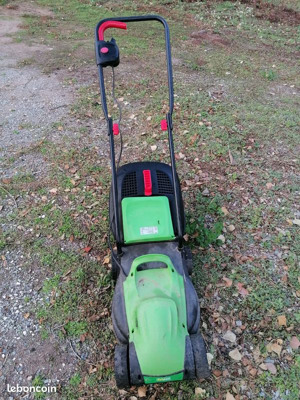 Tondeuse électrique Florabest 1200 W avec bac de ramassage (image 1)