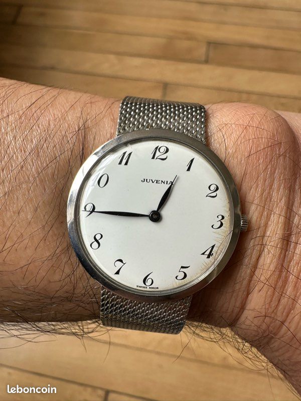 Mouvement Mécanique De Montre Vintage Juvenia LDS - Pour Réparation Ou Pièces Détachées