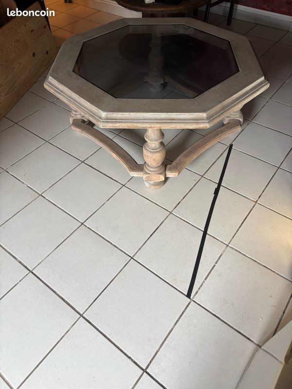 Table basse hexagonale (image 4)