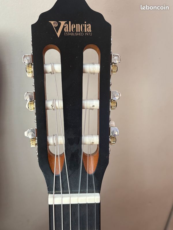 Guitare Valencia et ses accessoires (image 3)
