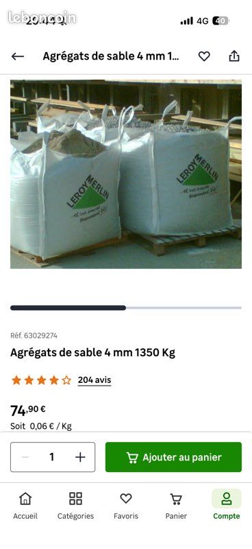 Castorama Livraison Big Bag Sable Big Bag Sable Bricolage