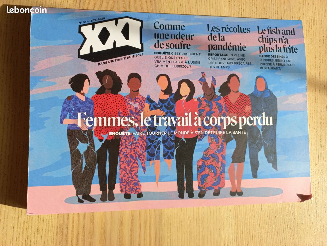XXI Magazine - Femmes, le travail à corps perdu - n°51 été 2020 (image 1)